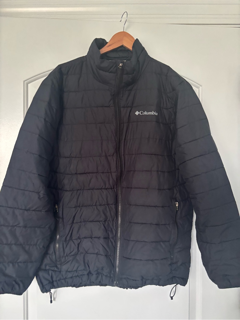 Columbia Men's Powder Lite II Puffer Jacket - Black, Size Large